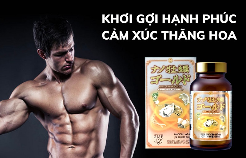 Viên uống tinh chất hàu Nano Gold Nichiei Bussan 120 viên