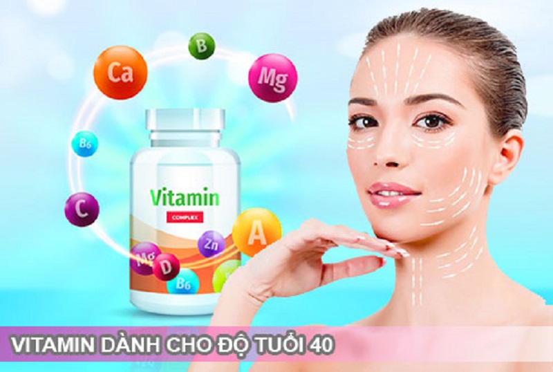 Vitamin tổng hợp có nhiều tác dụng tích cực đối với phụ nữ tuổi 40