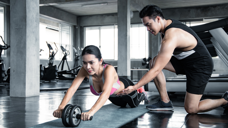 Tập gym có bị lùn không là thắc mắc của rất nhiều người. Ảnh: Internet