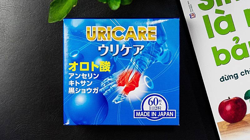 Viên uống hỗ trợ điều trị Gout JpanWell Uricare 60 viên