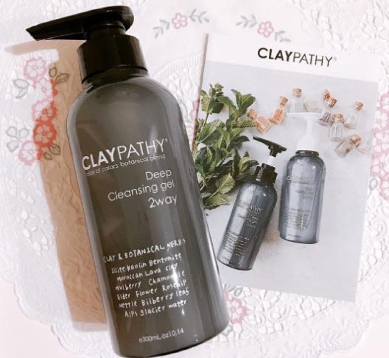 Gel tẩy da chết đất sét thảo mộc Claypathy Clear Peeling