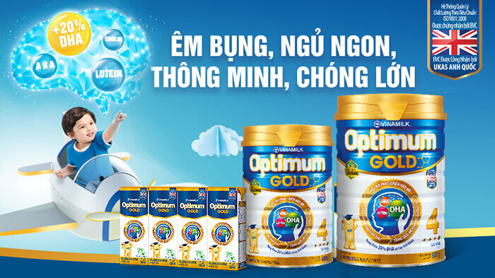 Sữa Optimum Gold Vitamilk. Ảnh: Internet