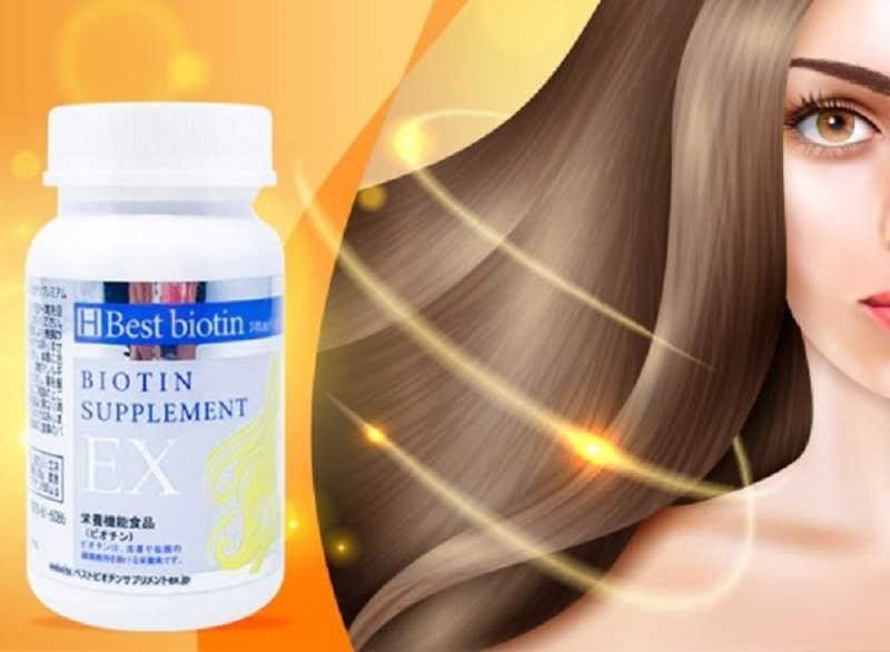 Viên uống mọc tóc Best Biotin Supplement EX