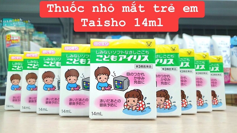 Thuốc nhỏ mắt của Nhật cho bé Taisho Iris
