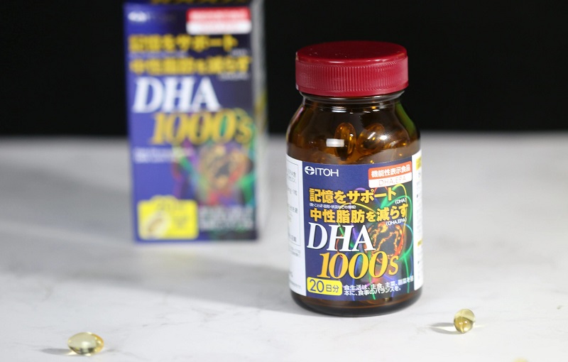 Viên uống bổ não ITOH DHA 1000mg Nhật Bản 120 viên