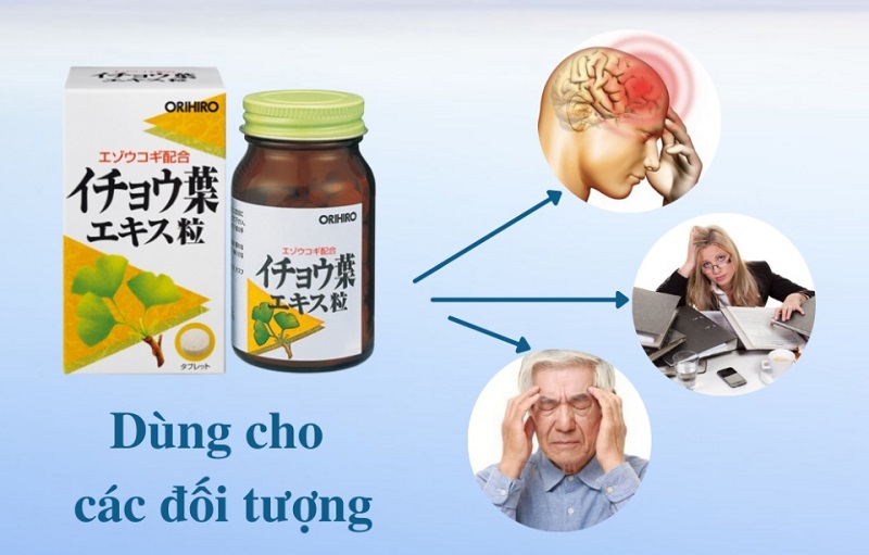 Viên uống bổ não Orihiro Ginkgo Biloba 240 viên