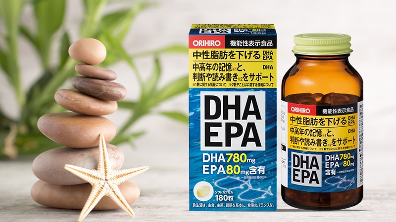 Viên uống bổ não Orihiro DHA EPA Nhật Bản 180 viên