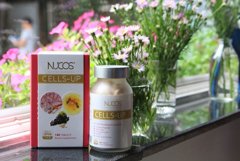  viên uống Collagen ngăn ngừa lão hóa Nucos Cells-up Collagen 250 mg 