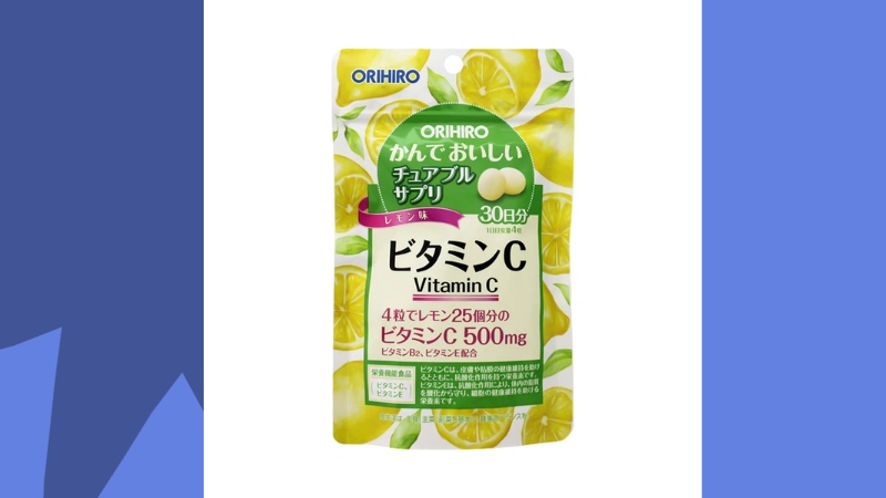 Viên nhai bổ sung Vitamin C Orihiro đến từ thương hiệu Orihiro nổi tiếng đình đám trong giới làm đẹp