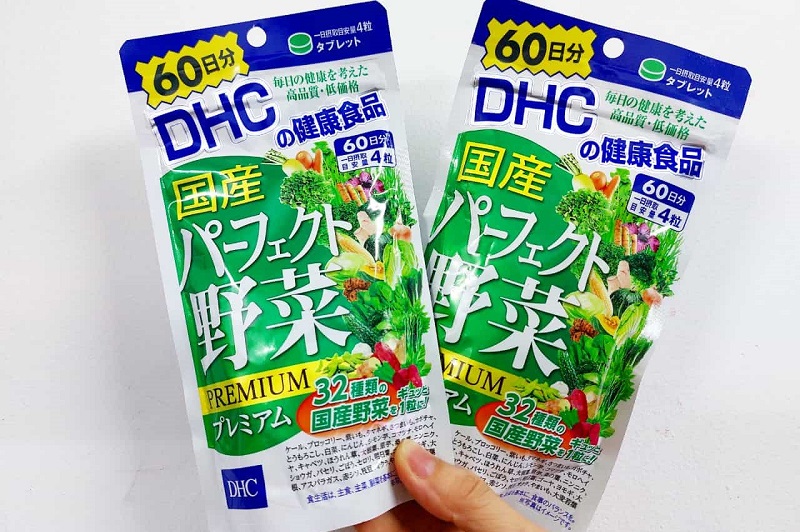 Viên uống rau củ DHC với thành phần từ các loại rau củ giúp bổ sung chất xơ và các dưỡng chất thiết yếu cho cơ thể