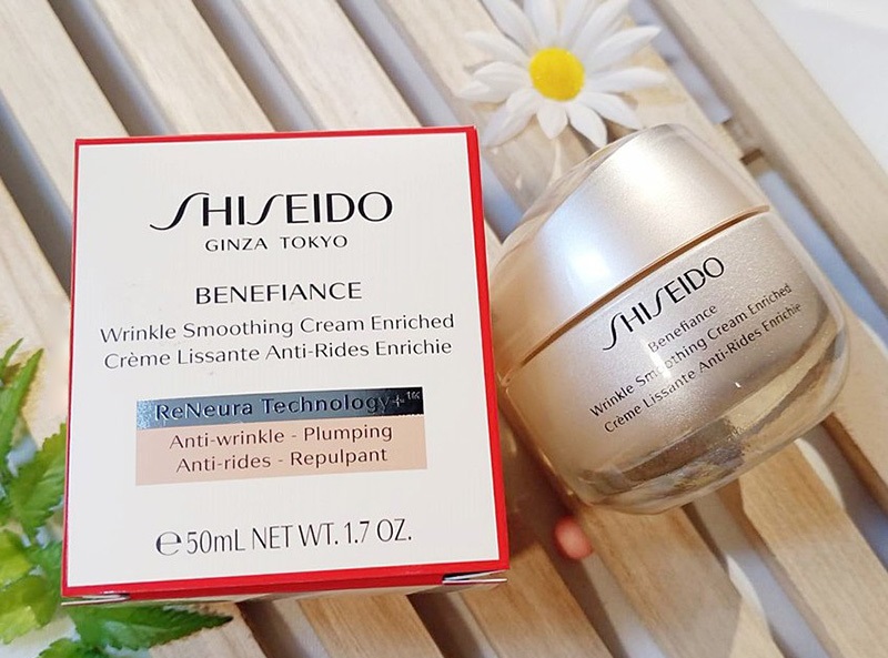 Kem dưỡng da Shiseido Benefiance Wrinkle Smoothing Cream Enriched 50ml