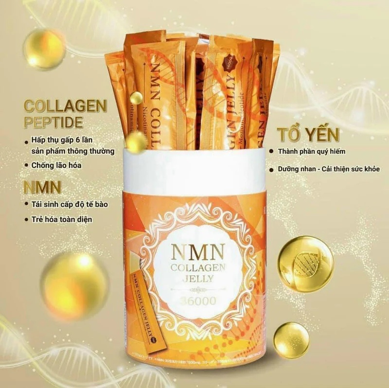 Sản phẩm collagen của Nhật này chứa vô vàn dưỡng chất quý. Ảnh: Internet