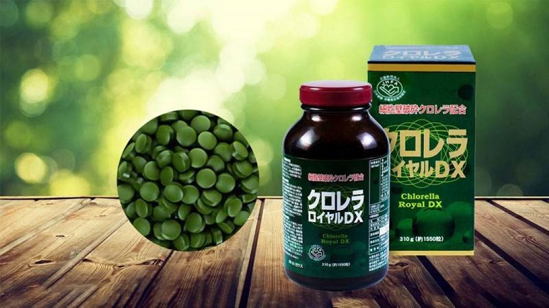 Tảo Lục Chlorella Royal DX Nhật Bản 1550 viên