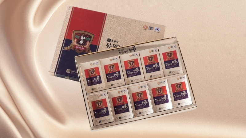Hồng sâm lát tẩm mật ong Hàn Quốc Ginseng House được sản xuất từ thương hiệu Ginseng House nổi tiếng