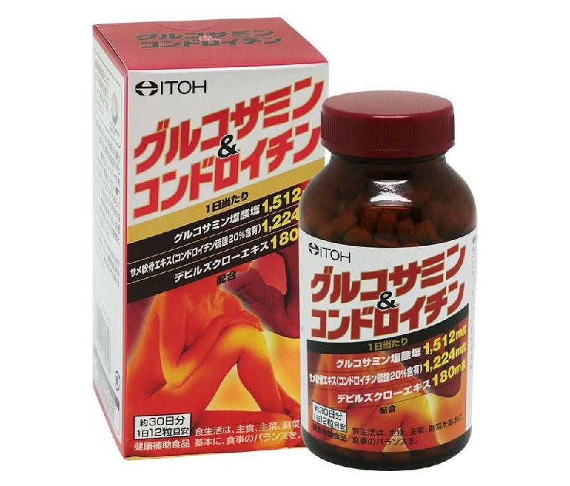 viên uống bổ xương khớp Glucosamine Chondroitin 360 viên của Nhật