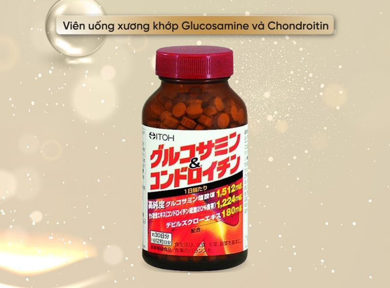 Viên uống bổ xương khớp ITOH Glucosamine Chondroitin 360 viên