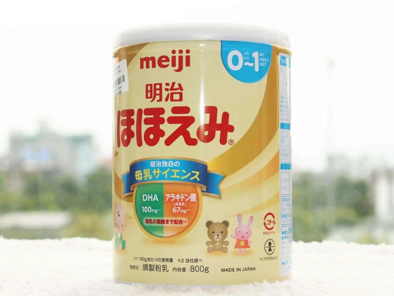 Sữa Meiji số 0 nội địa Nhật Bản hỗ trợ tăng cân, phát triển toàn diện cho bé 0 6 tháng hiệu quả và an toàn.