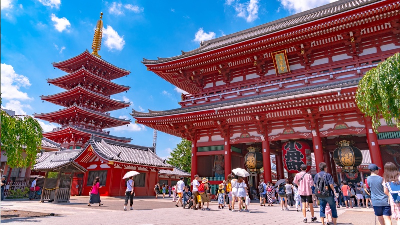 Tokyo được xem là một trong những thành phố có lịch sử lâu đời nhất ở Nhật Bản