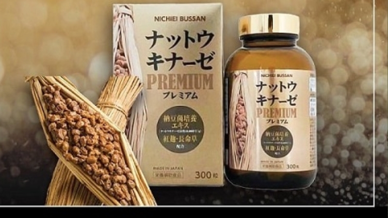 Viên uống Nattokinase Nichiei Bussan được sản xuất dưới dạng viên nang, dễ dàng sử dụng và tiện lợi cho việc bổ sung dinh dưỡng hàng ngày