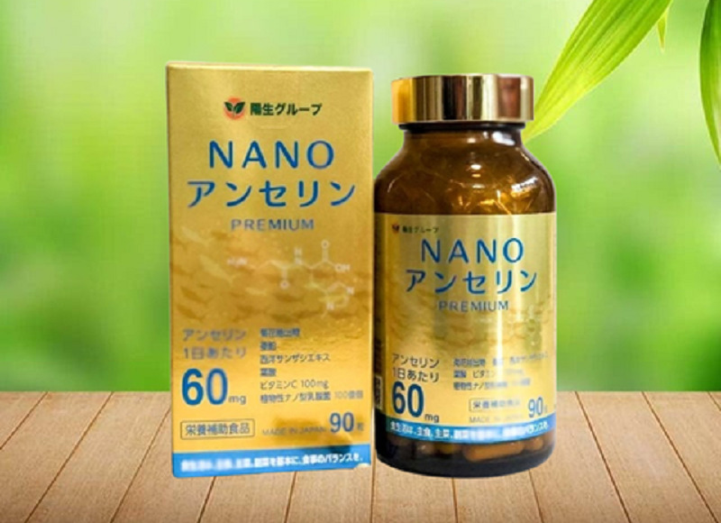 Viên uống hỗ trợ điều trị Gout Nano Aserin Yo Group 90 viên