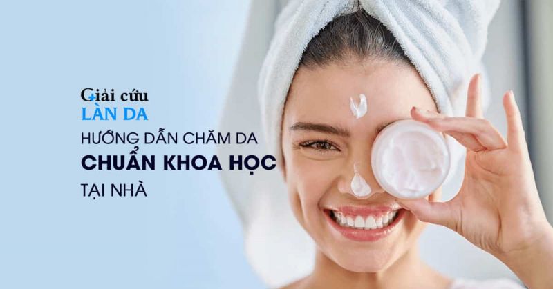 Có thể chăm da chuẩn y khoa tại nhà. Ảnh: Internet