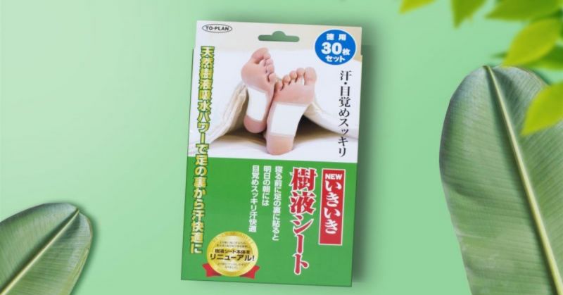Miếng dán khử độc bàn chân Kenko Nhật Bản. Ảnh: Internet