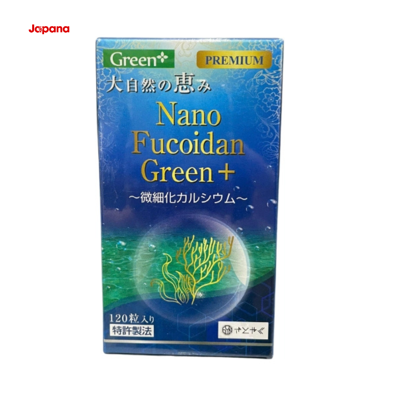 Viên uống hỗ trợ điều trị ung thư Nano Fucoidan Green+