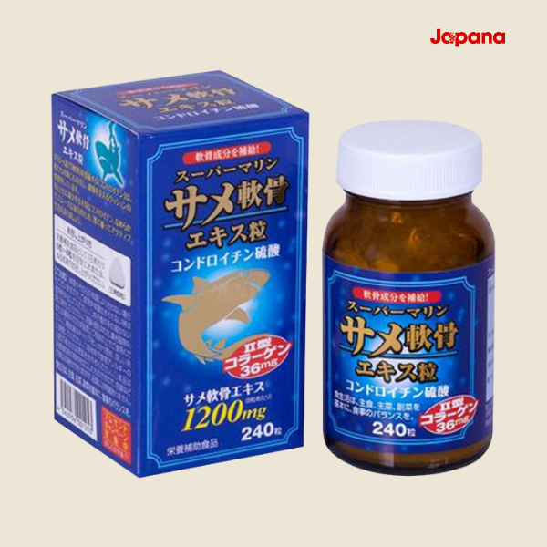 Viên uống bổ xương khớp Wellness Japan Super Marine 240 viên
