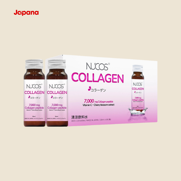 Nước uống Collagen chống lão hóa, trắng da Nucos Collagen 7000mg