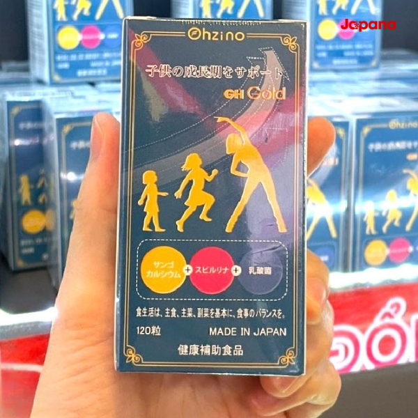 Viên uống hỗ trợ tăng chiều cao GH Gold Nhật Bản (120 viên)