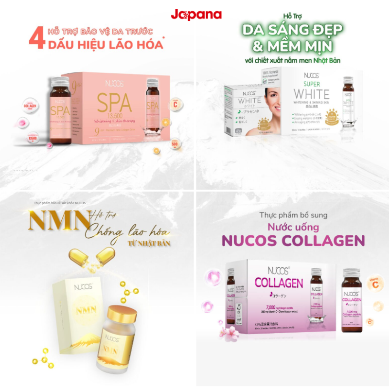 Các dòng Collagen Nucos nổi bật