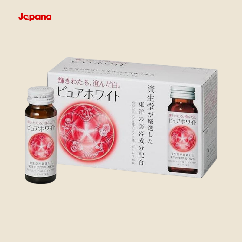 Cách uống Collagen Shiseido Pure White