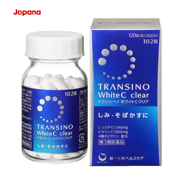 Viên Uống Transino White C Clear 120 Viên​