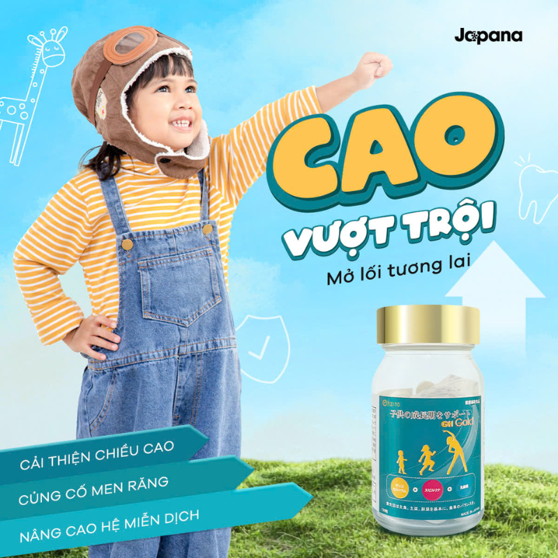 Tác dụng của thuốc tăng chiều cao