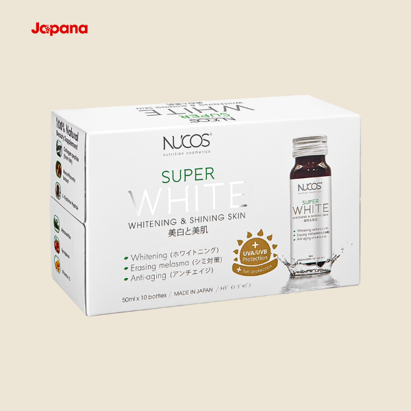 Nước uống Collagen trắng da, giảm nám Nucos Super White