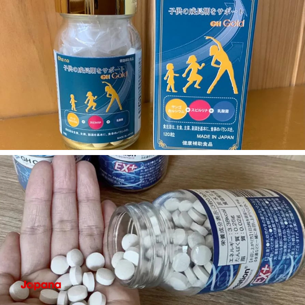 Viên uống tăng chiều cao Nhật bản