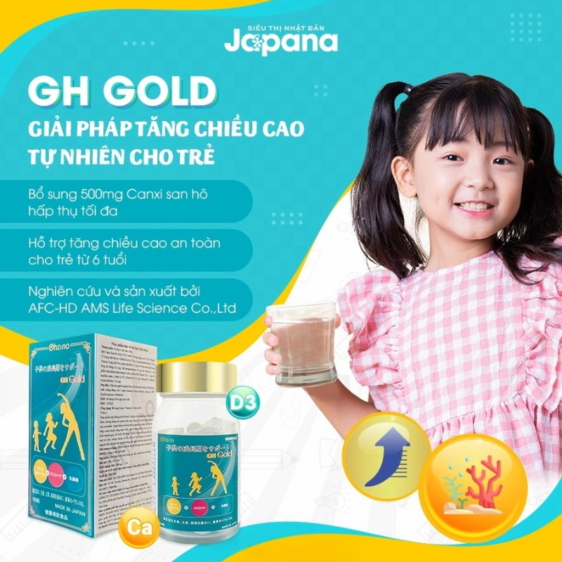 Viên uống bổ sung canxi GH Gold