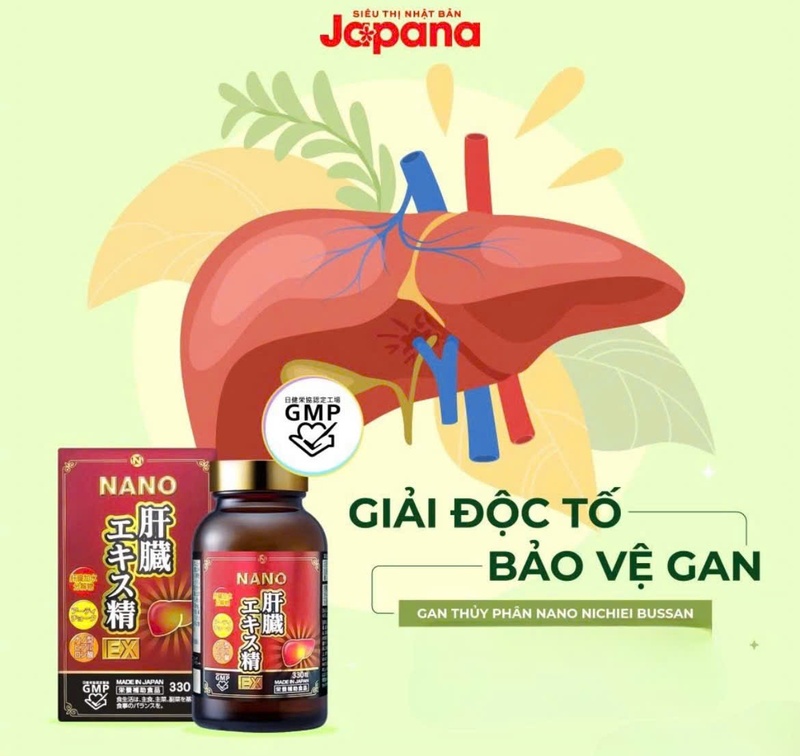 Giải độc gan Nhật Bản