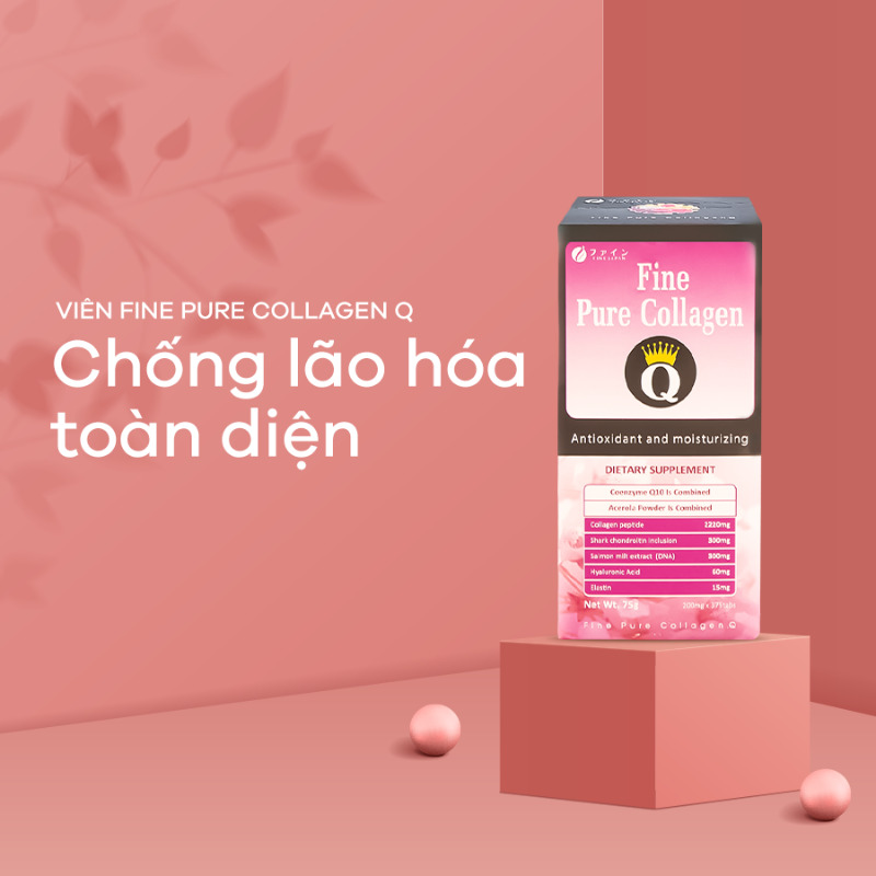 Viên uống đẹp da Fine Pure Collagen Q 