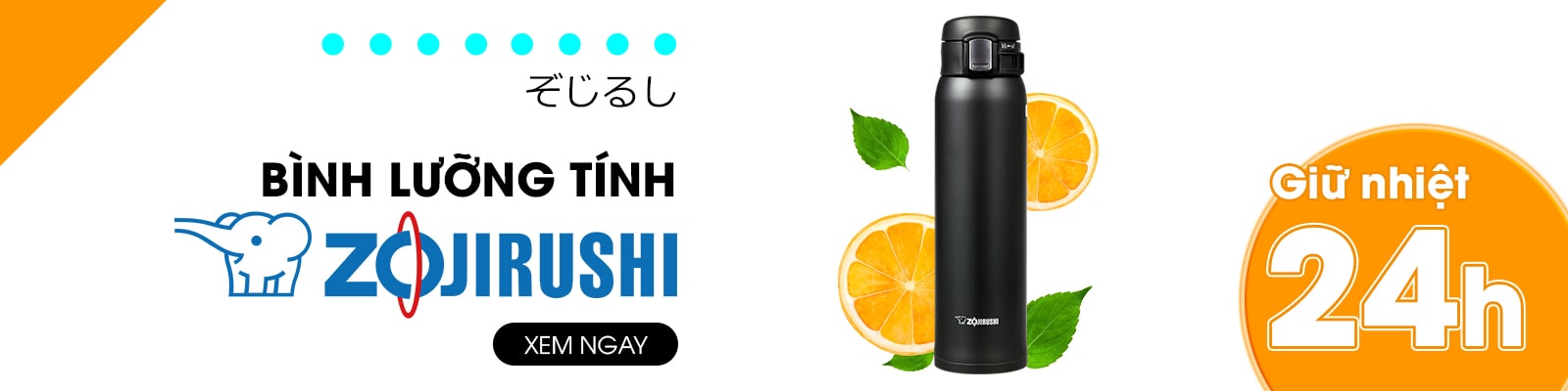 Bình lưỡng tính Zojirushi SM-SA60