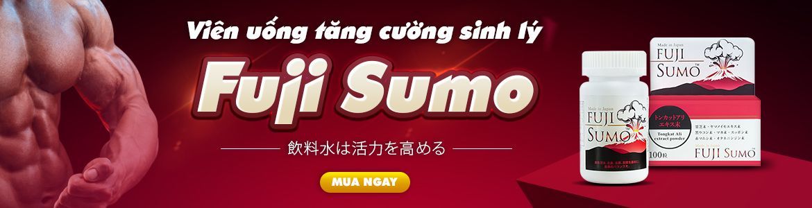 Viên uống hỗ trợ tăng cường sinh lý nam giới Fuji Sumo 100 viên