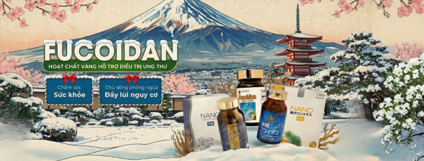 tăng sức đề kháng với fucoidan