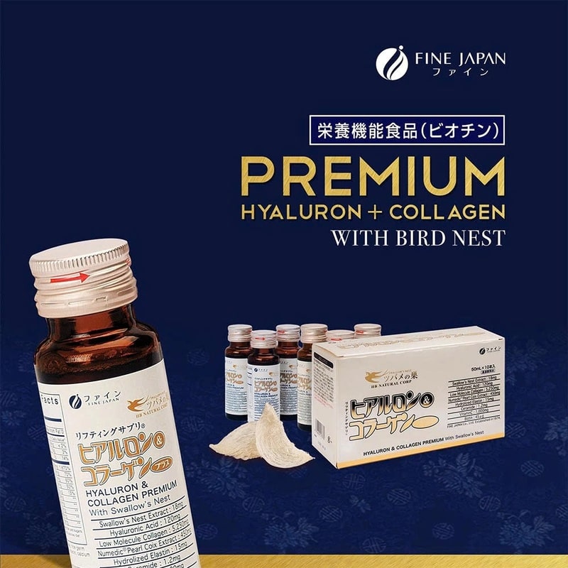 nước uống Collagen Yến Fine Japan H&C Premium