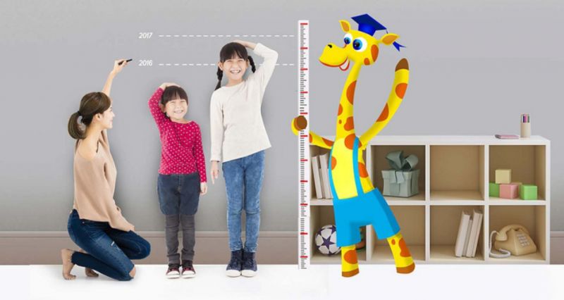 Quá trình tăng chiều cao ở tuổi 12