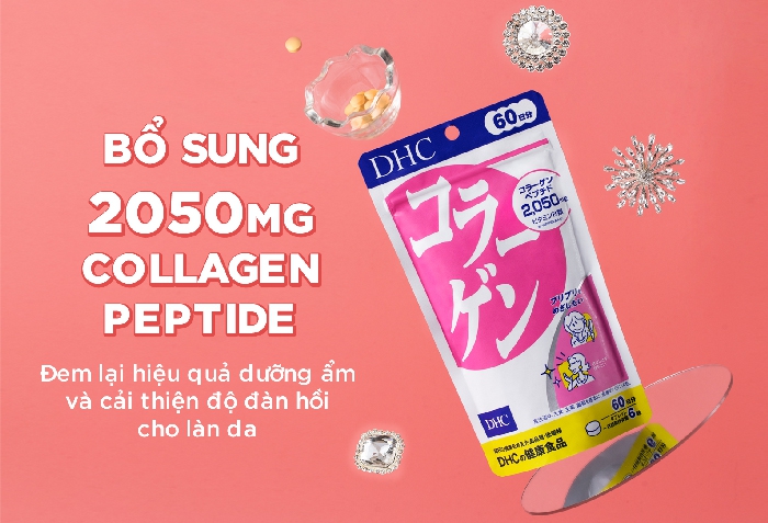 Công dụng của viên uống Collagen DHC