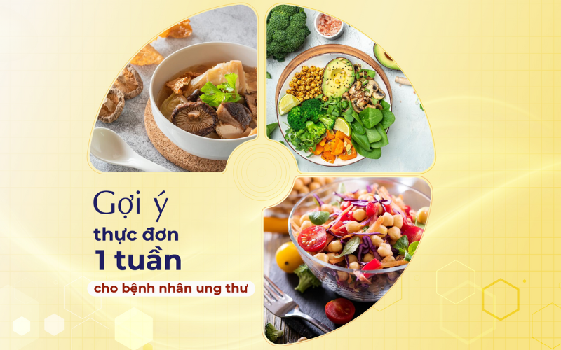 Gợi ý thực đơn dành cho người bị ung thư