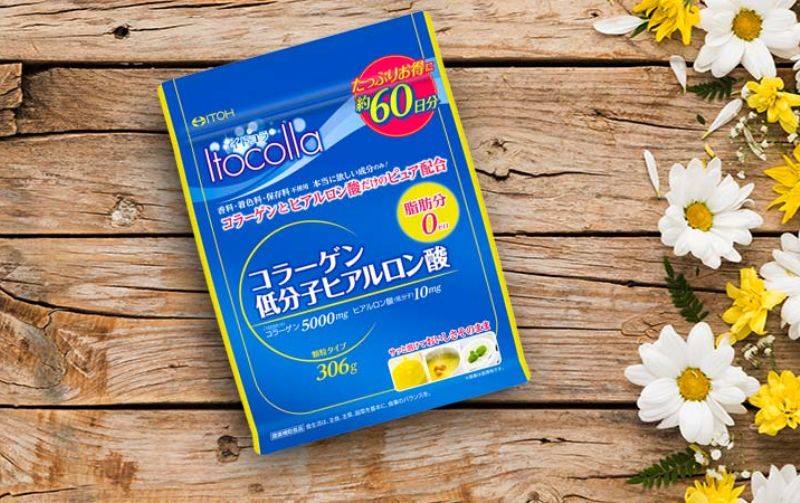 Collagen Hyaluronic Acid 300g nuôi dưỡng da từ sâu bên trong.