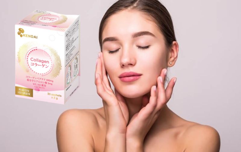 Tình trạng da được cải thiện đáng kể khi sử dụng bột Kendai.