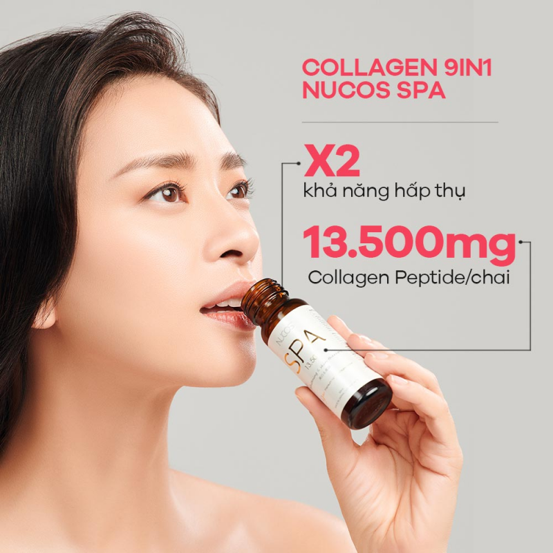 Collagen cho phụ nữ trung niên Nucos Spa 13,500mg