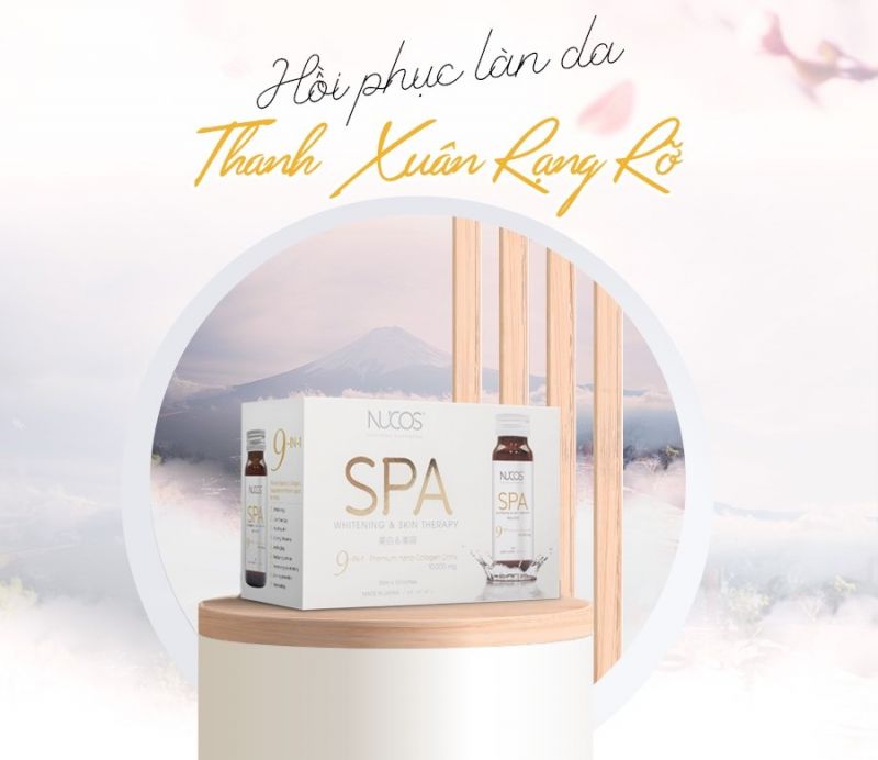 Collagen Nucos Spa 10,000mg cho phụ nữ 40 tuổi